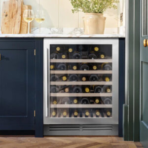 Caple Wi6142 Undercounter Single Zone Wine Cooler Stainless Steel