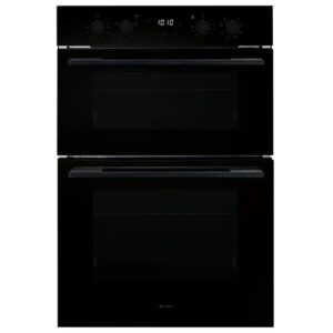 Caple C3371BG Electric Built-In Double Oven Black Glass